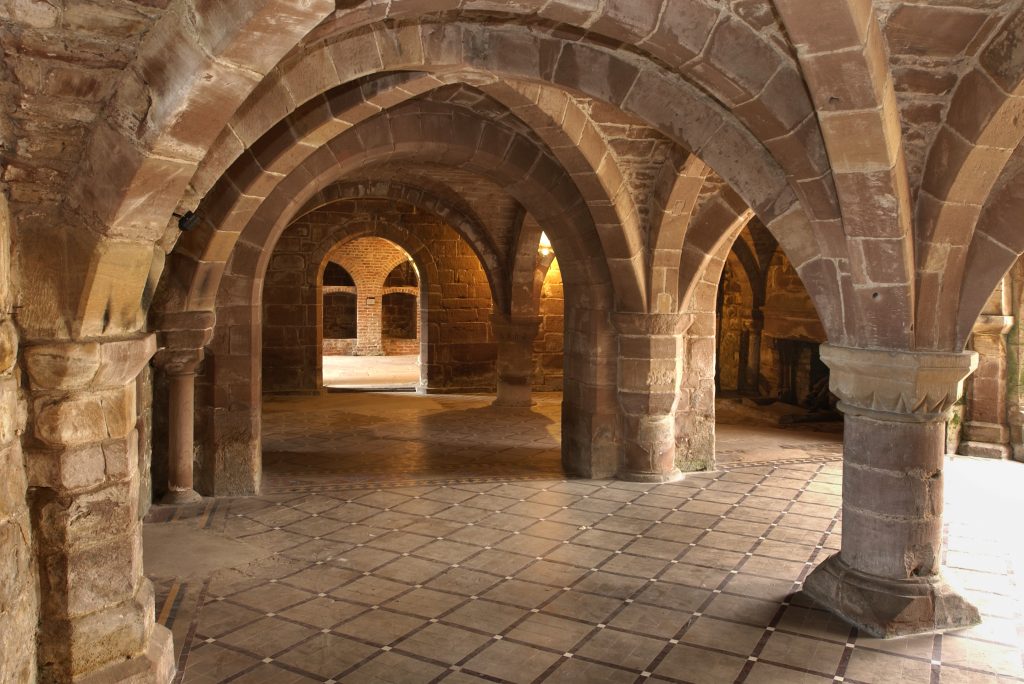 Inside view of Norton Priory